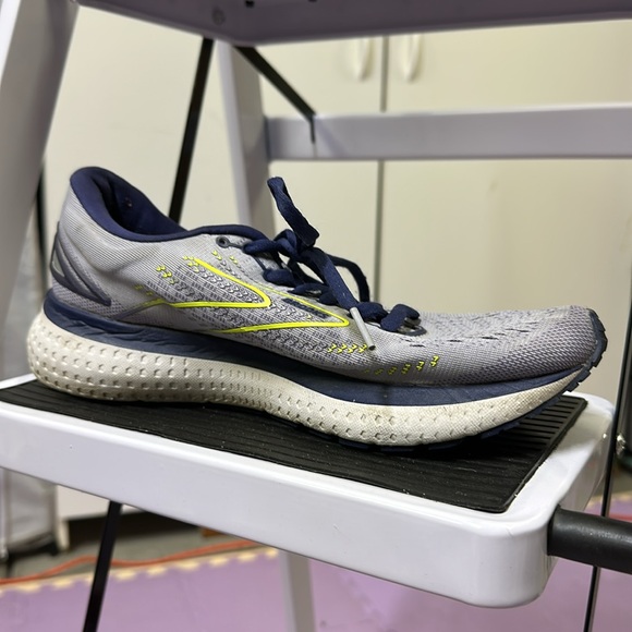 Brooks Glycerin 19 Light Purple Blue Nightlife Running Shoes Womens 8 - Picture 6 of 13